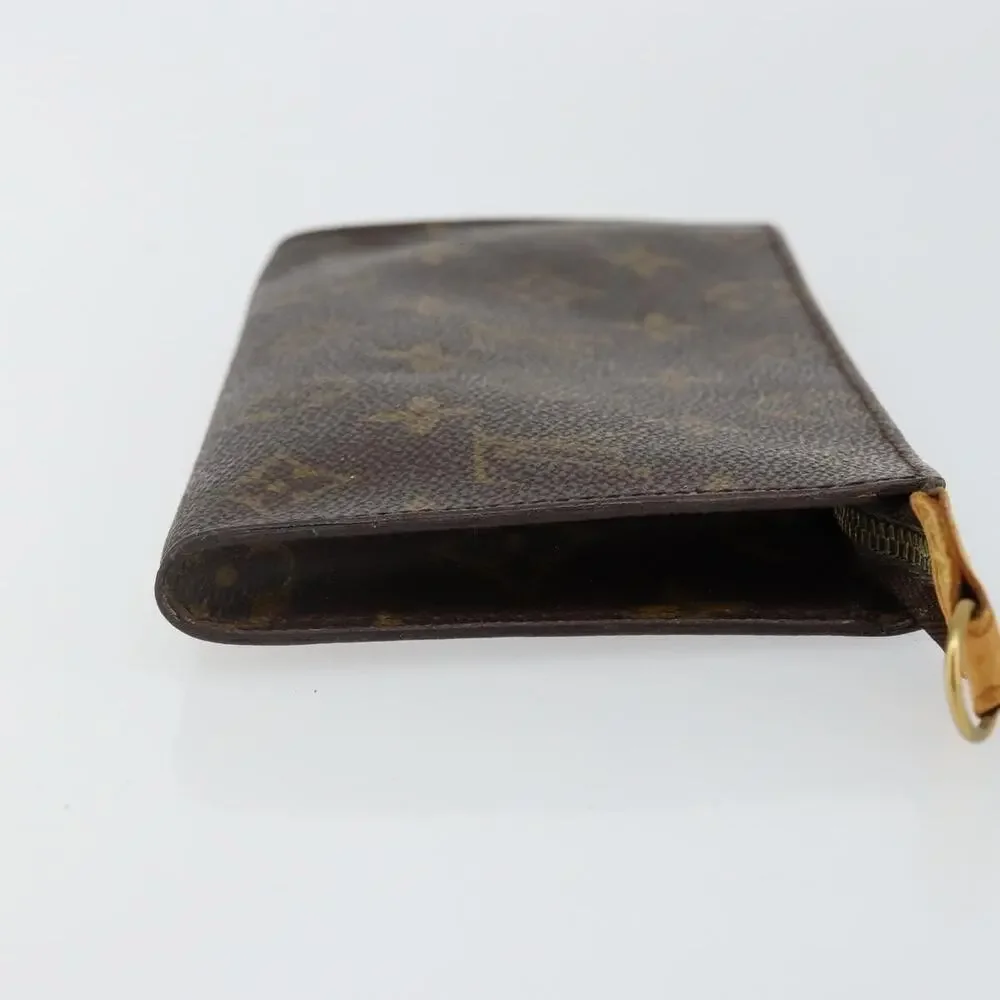 Louis Vuitton Monogram Bucket GM Accessory Pouch Brown